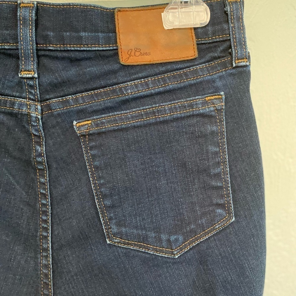 J. Crew toothpick Classic Dark wash size 27 - Picture 10 of 11